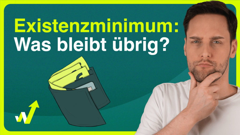 In diesem Video verraten wir Ihnen, was das Existenzminimum ist