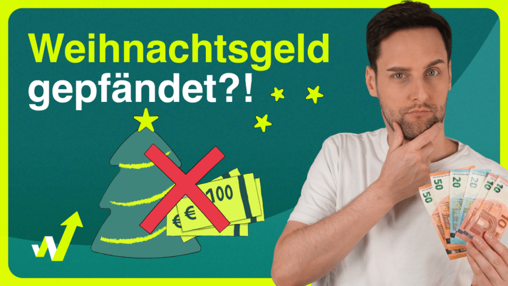 Ist das Weihnachtsgeld pfändbar? Dieses Video erklärt's!